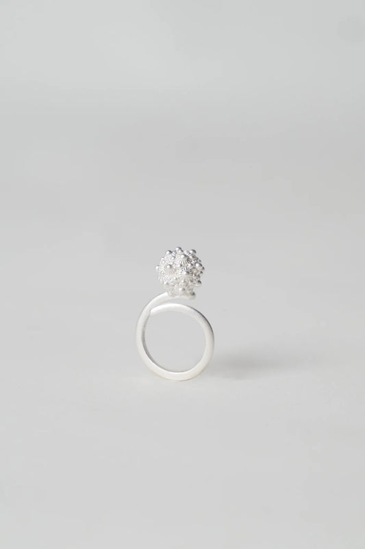 CUNZU| 簇簇 | Coneflower Silver Ring