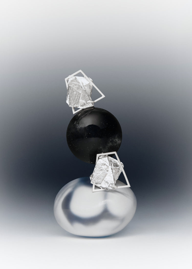 MIST | Meteorite earring
