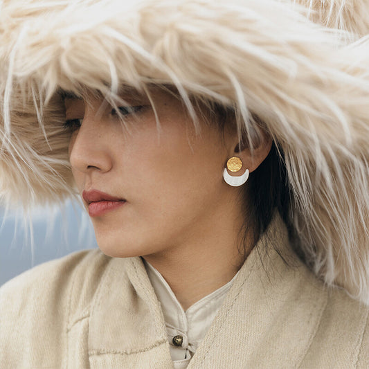 MIST X CHARU | Sun and Moon Earrings