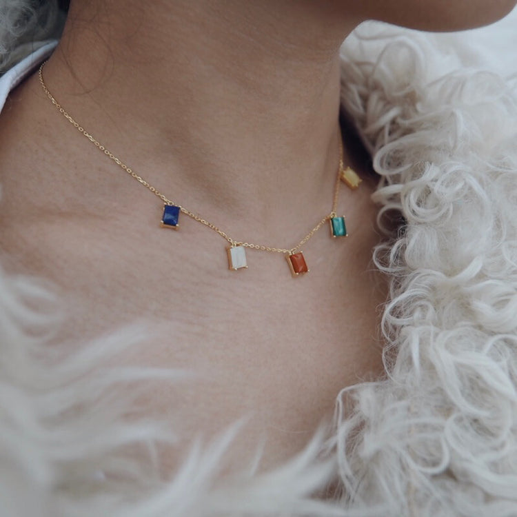MIST X CHARU | Five-color Necklace