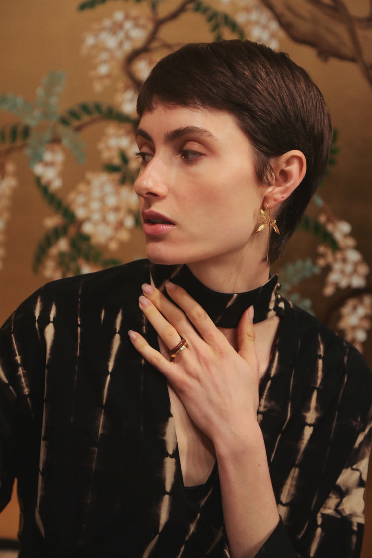 Orchid Whisper Earrings
