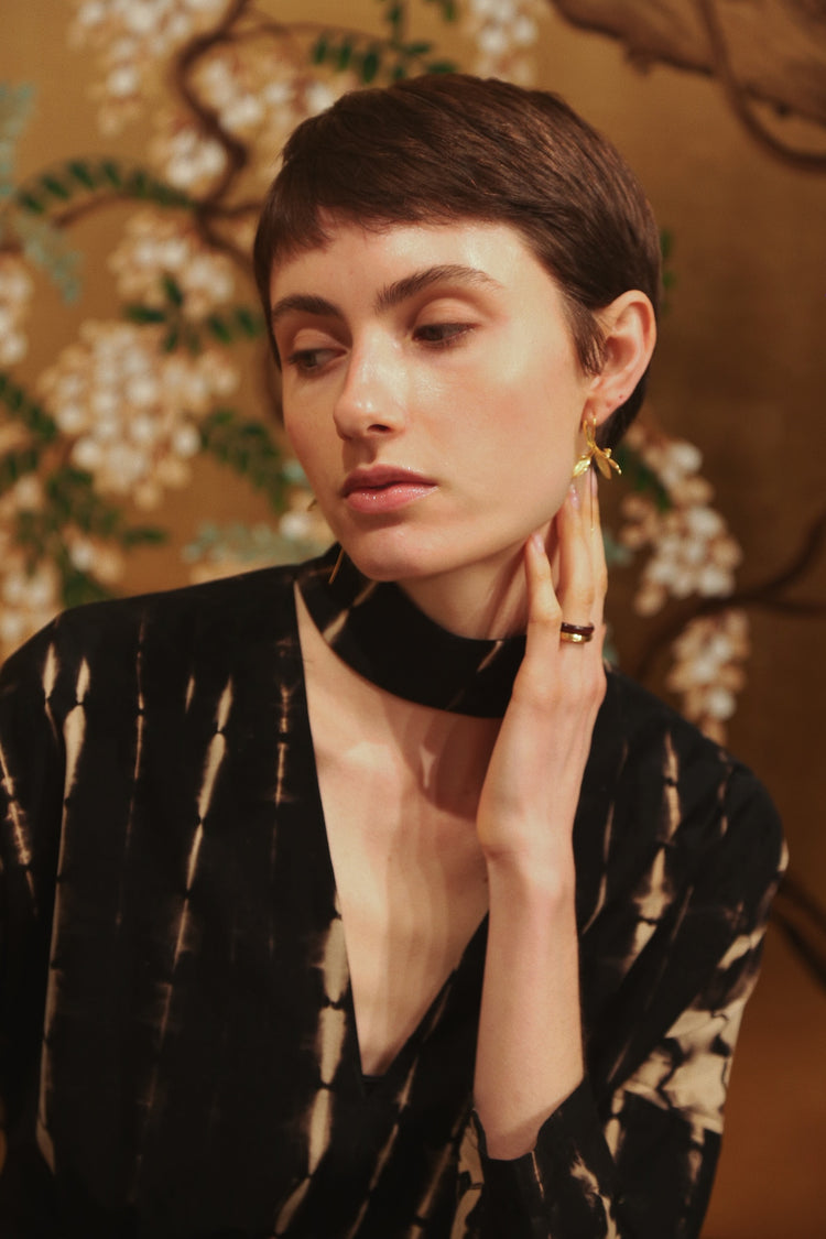 Orchid Whisper Earrings