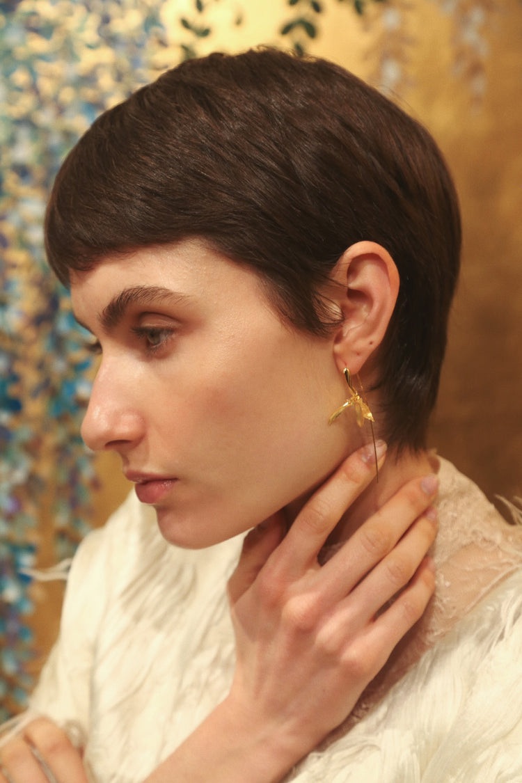 Orchid Whisper Earrings