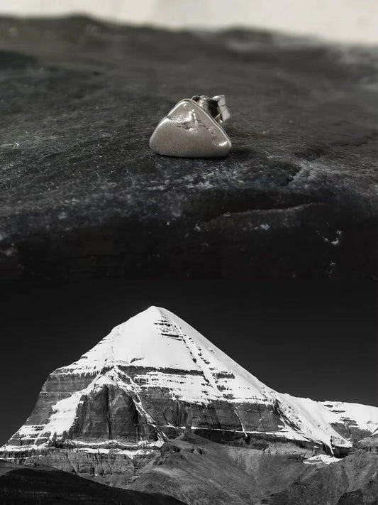 MIST X CHARU | Mount Kailash Sterling Silver Earrings