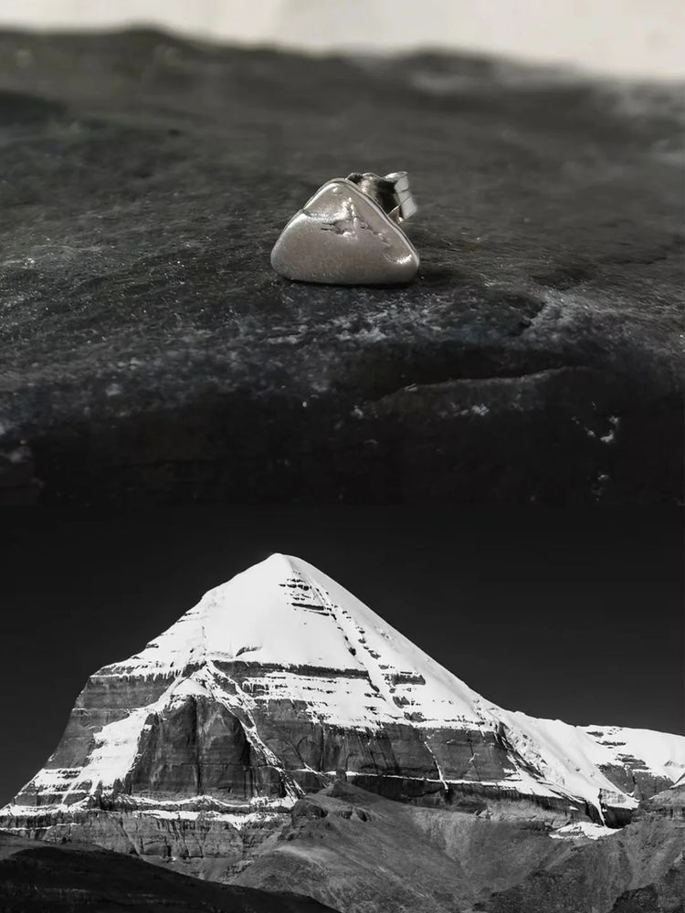 MIST X CHARU | Mount Kailash Sterling Silver Earrings