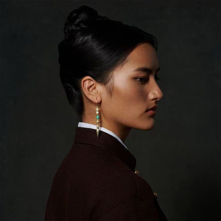 MIST X CHARU | SUOJI Turquoise Earrings