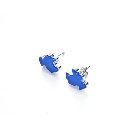 MIST X CHARU | Qinghai Lake Blue Agate Earrings