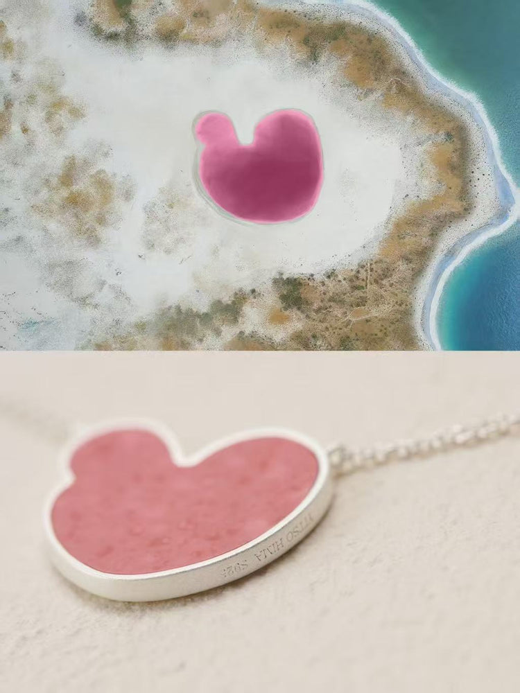 MIST X CHARU | Heart of Yamdrok Lake Earrings
