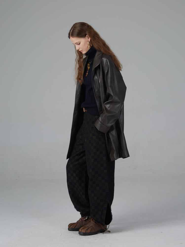 MIST X CAIRA|Clear Leather Jacket