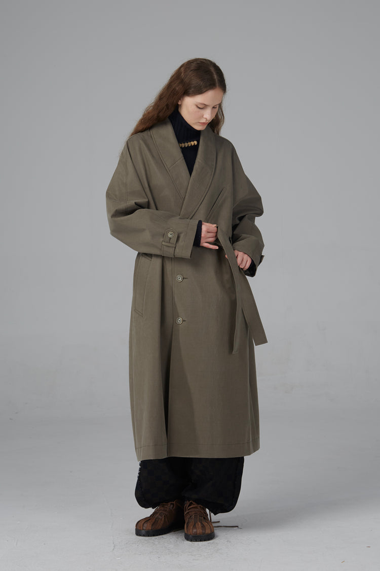 MIST X CAIRA|Long Trench Coat