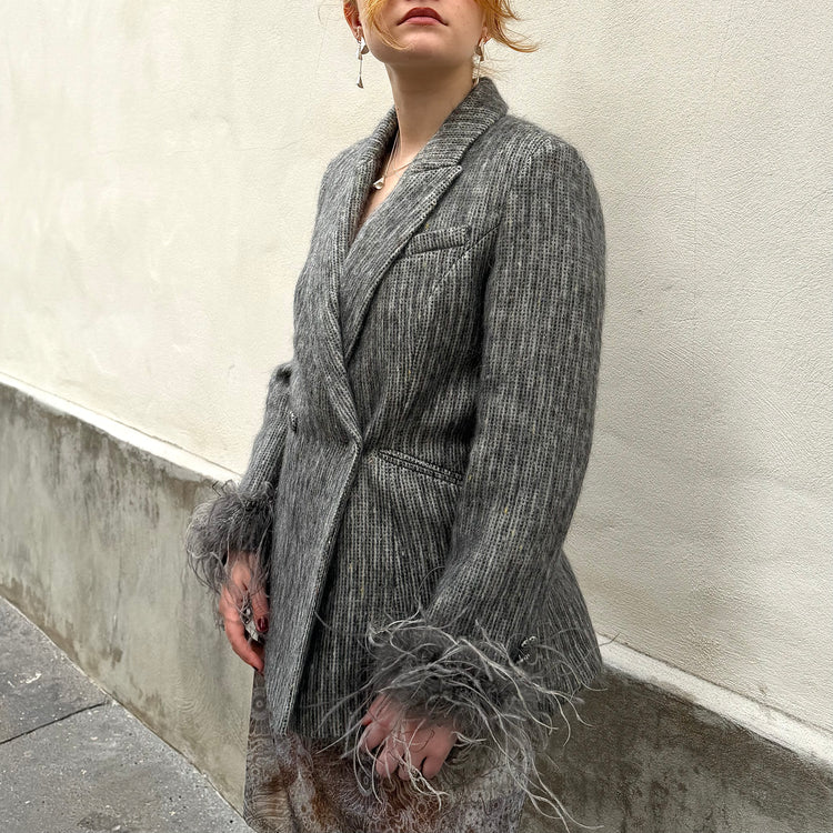 MIST | Jacket with Detachable Fur Trim