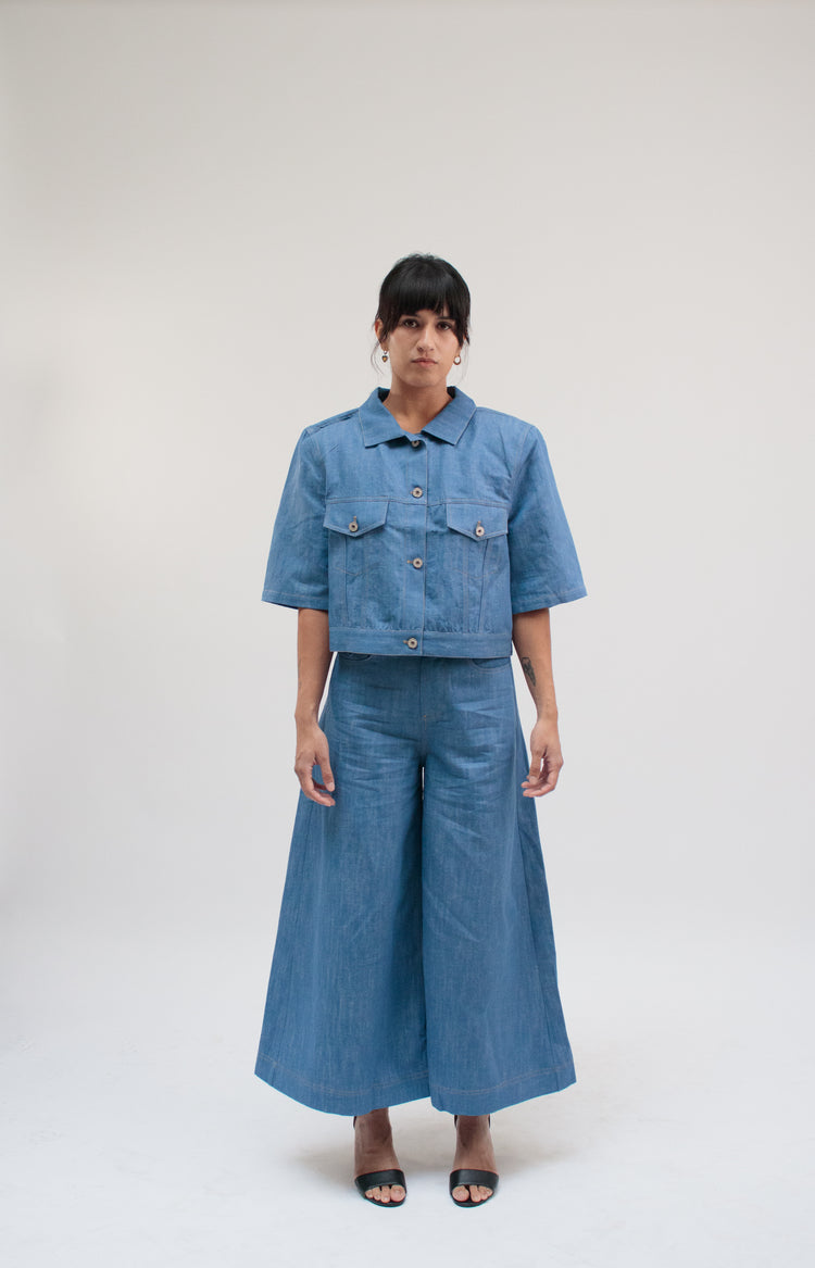 MIST | SS26 Denim Co-ord Top