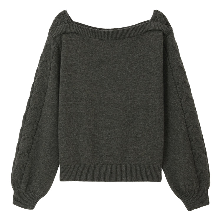MIST X CAIRA|Off-Shoulder Sweater