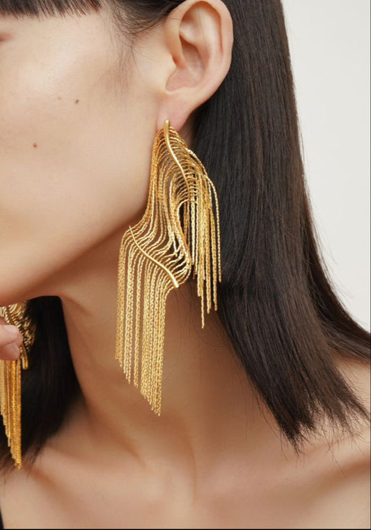 herherlin|Glistening Earings 粼粼流苏