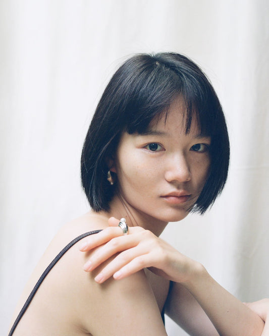 herherlin|Wave Pearl Ring 海波珍珠