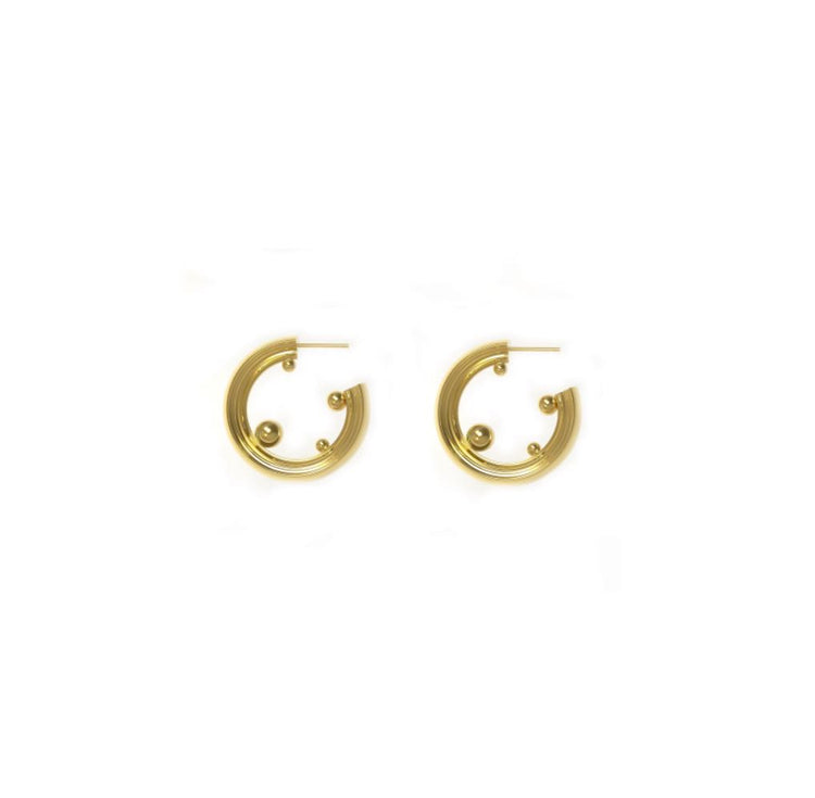 herherlin|Small spray earrings 浪珠