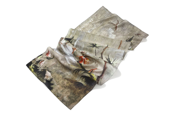 MIST X CAIRA|Pavillon Square Silk Scarf
