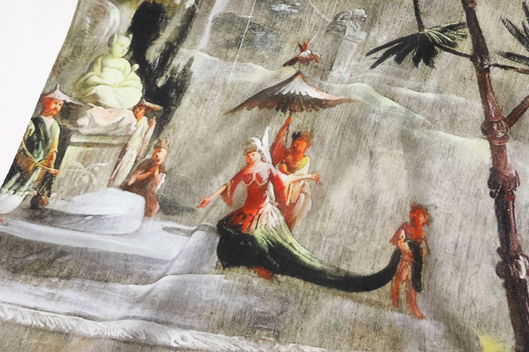 MIST X CAIRA|Pavillon Square Silk Scarf