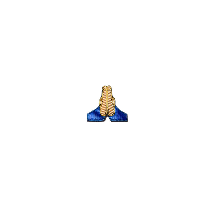 MIST X CHARU | Pray-Handmade embroidered brooch