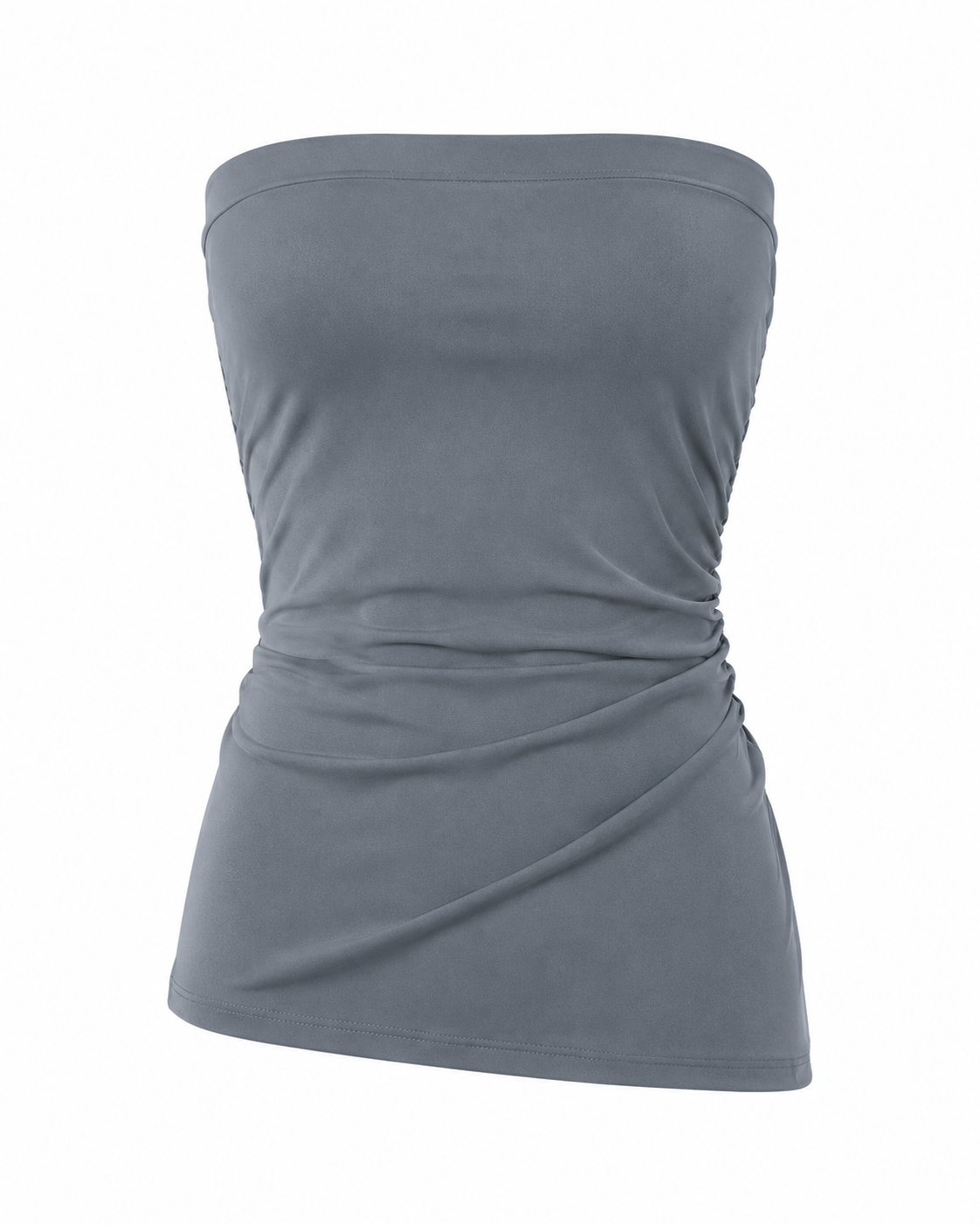 MIST | AW26 Ruched Strapless Draped Top