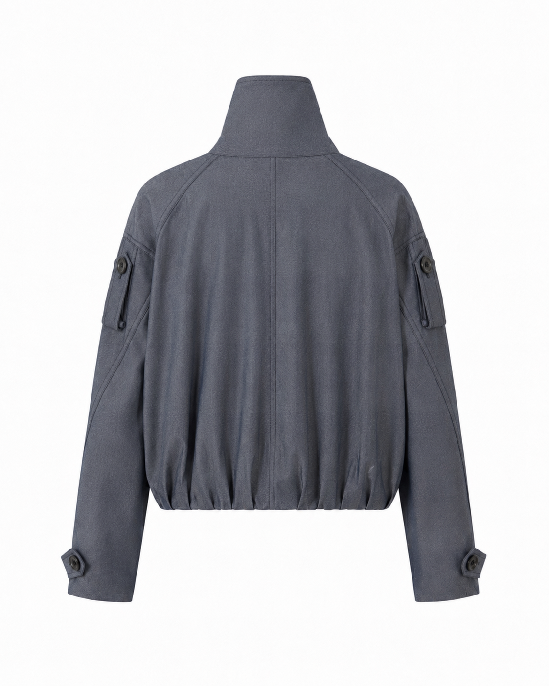 MIST | AW26 Cropped High-Neck Double-Breasted Jacket