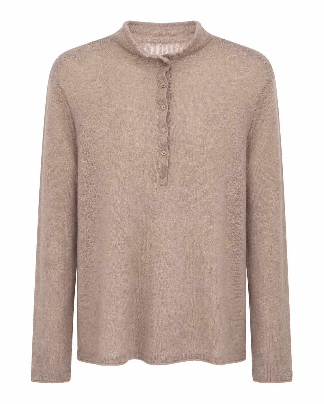 MIST | AW26 Soft-Knit Henley Top-3