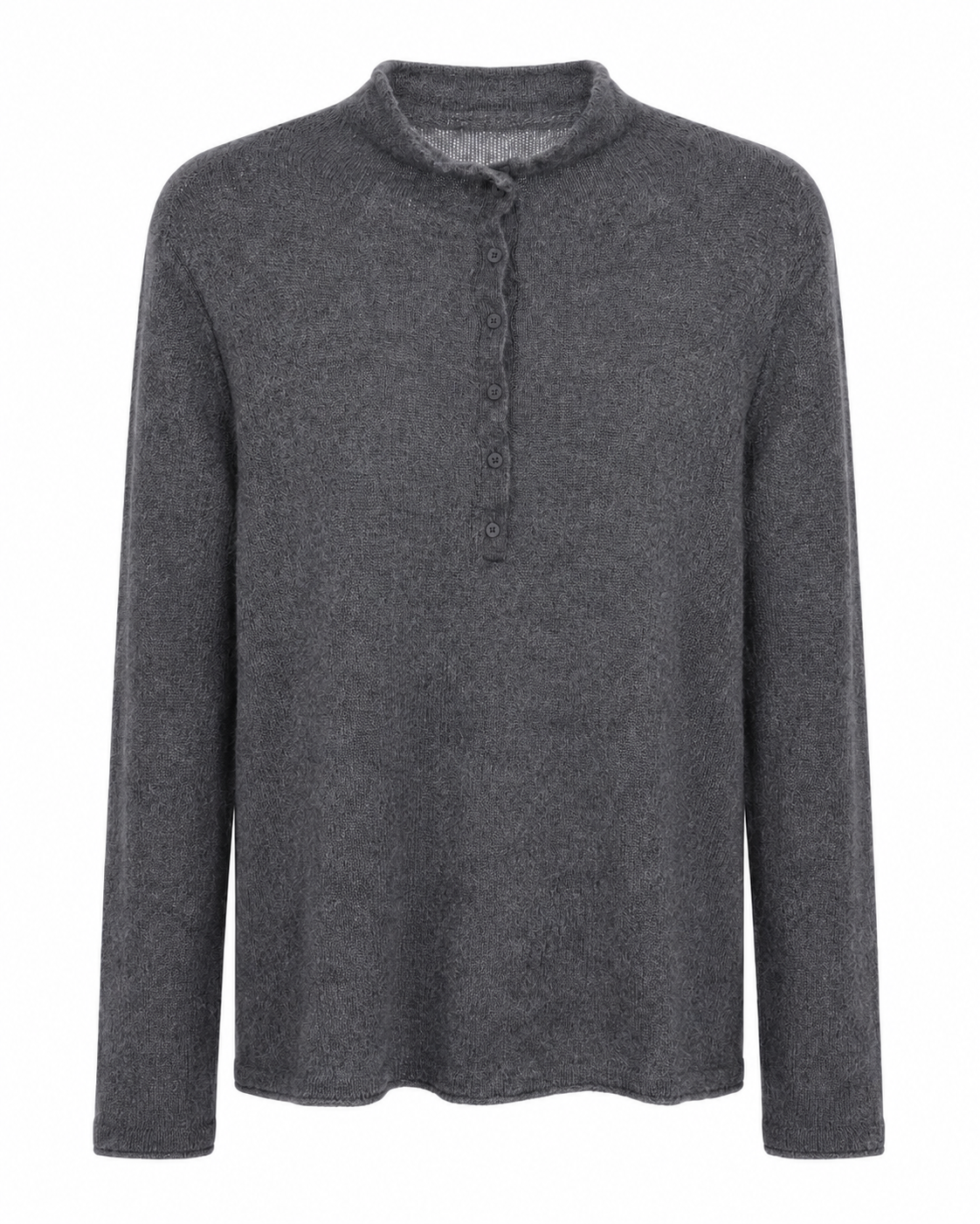 MIST | AW26 Soft-Knit Henley Top-1