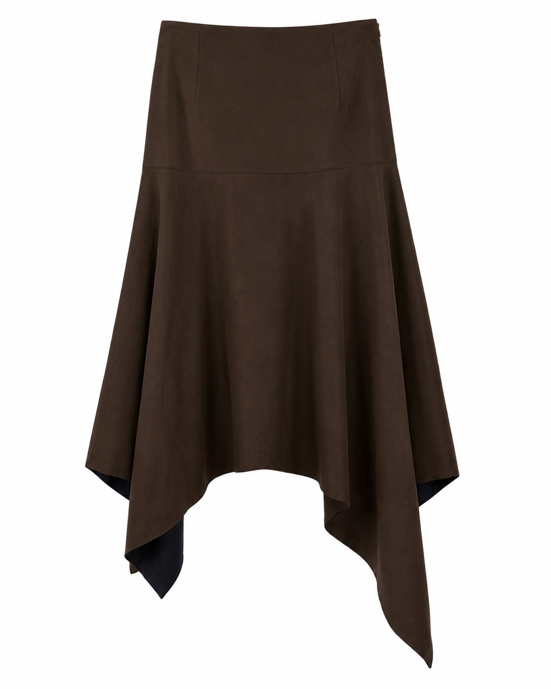 MIST | AW26 Handkerchief-Hem Midi Skirt