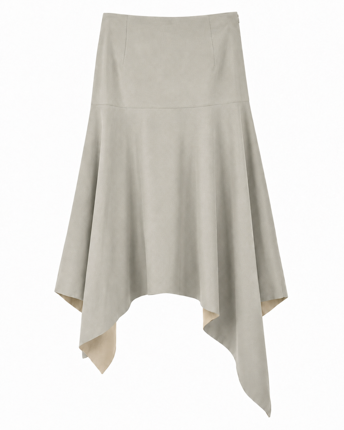 MIST | AW26 Handkerchief-Hem Midi Skirt