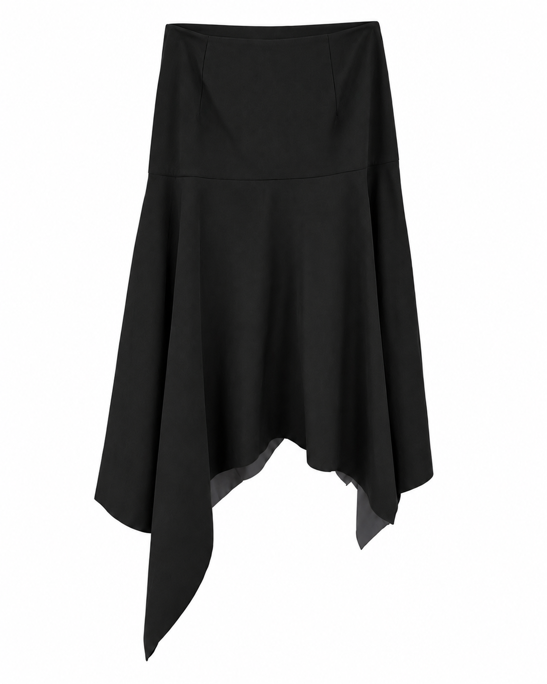 MIST | AW26 Handkerchief-Hem Midi Skirt