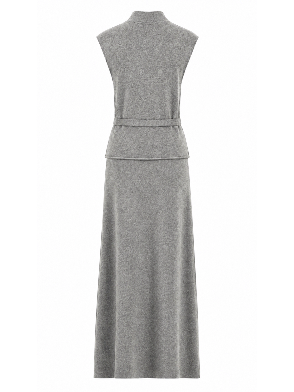 MIST | AW26 Button-Front Belted Longline Vest