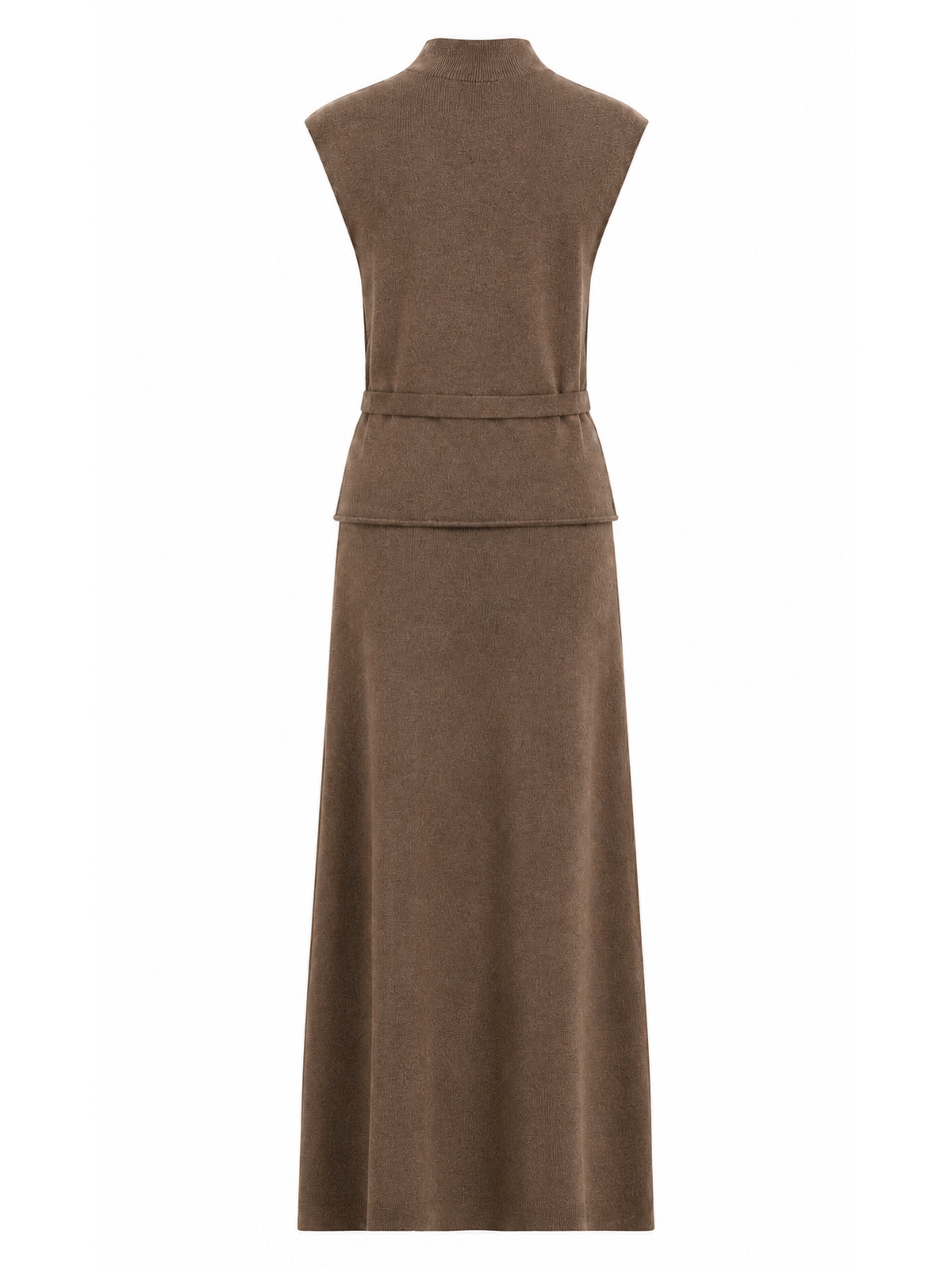 MIST | AW26 Button-Front Belted Longline Vest