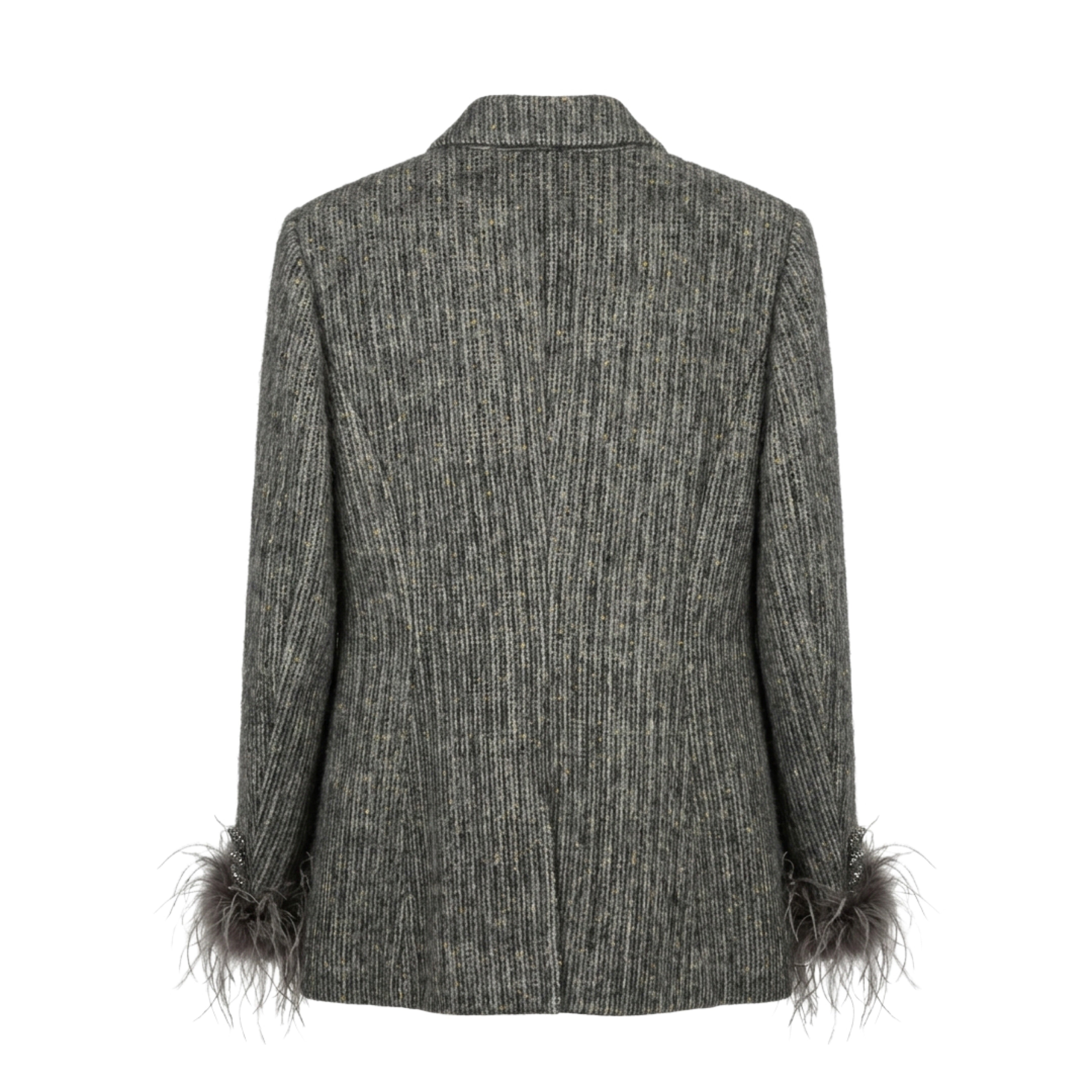 MIST | Jacket with Detachable Fur Trim