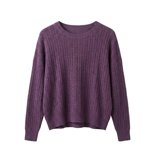 MIST | Cable Knit Cashmere Sweater