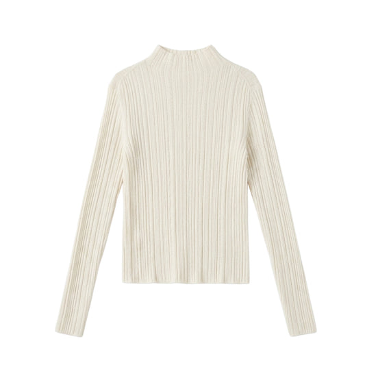 MIST | Thin High Neck Sweater
