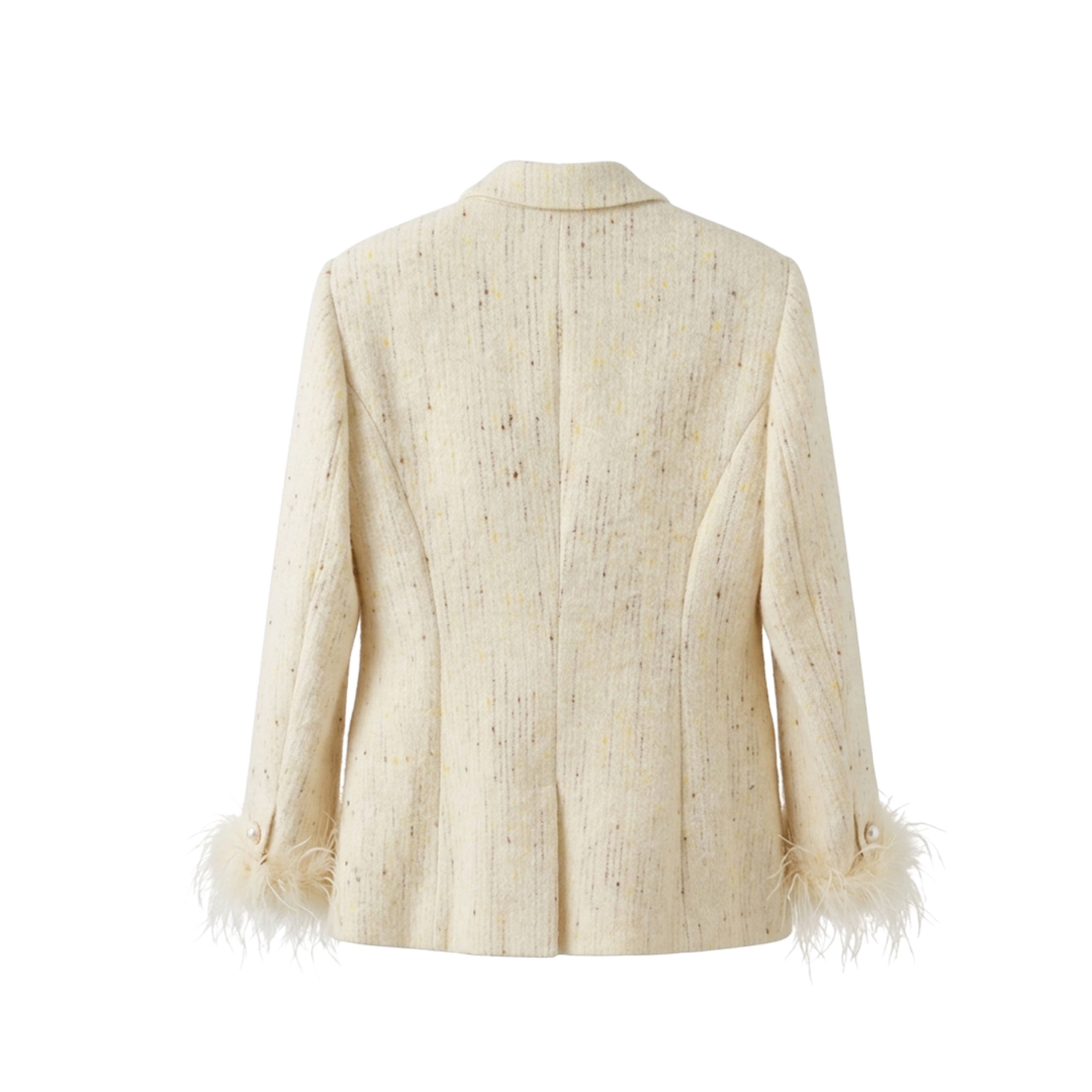 MIST | Jacket with Detachable Fur Trim