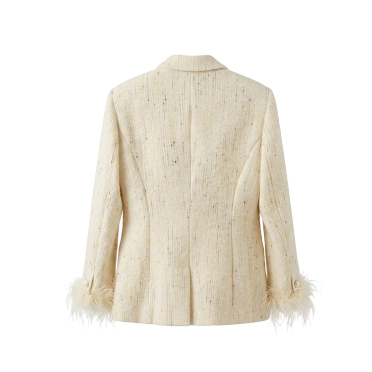 MIST | Jacket with Detachable Fur Trim
