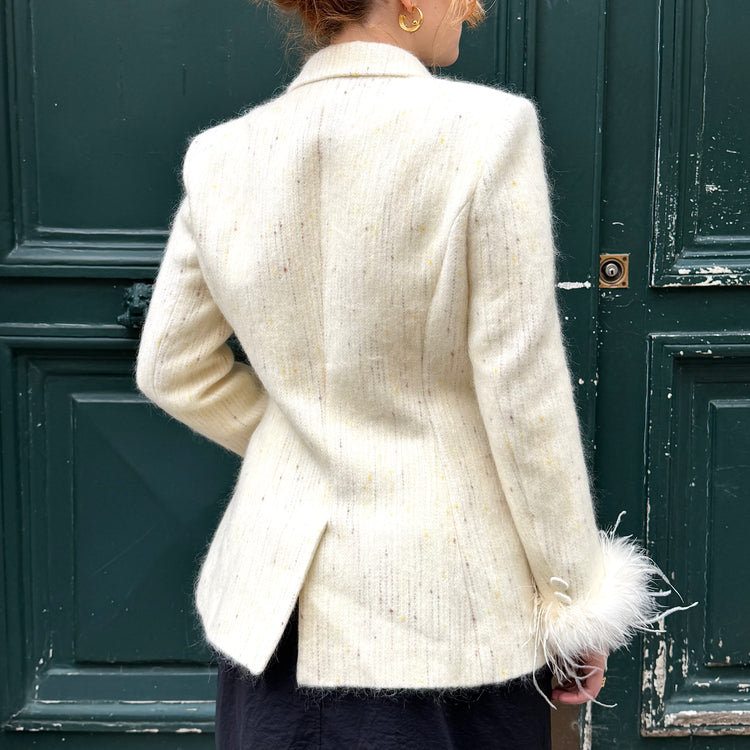 MIST | Jacket with Detachable Fur Trim