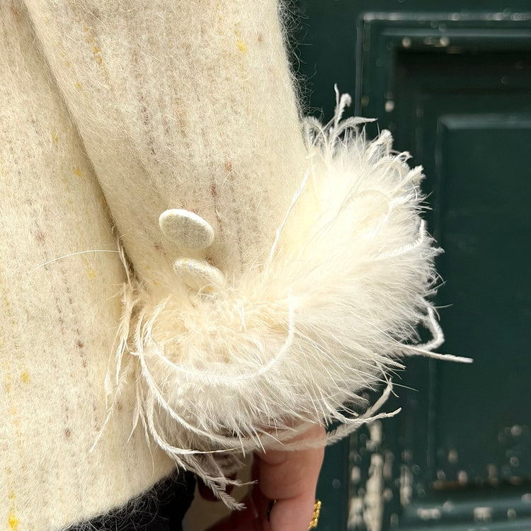 MIST | Jacket with Detachable Fur Trim