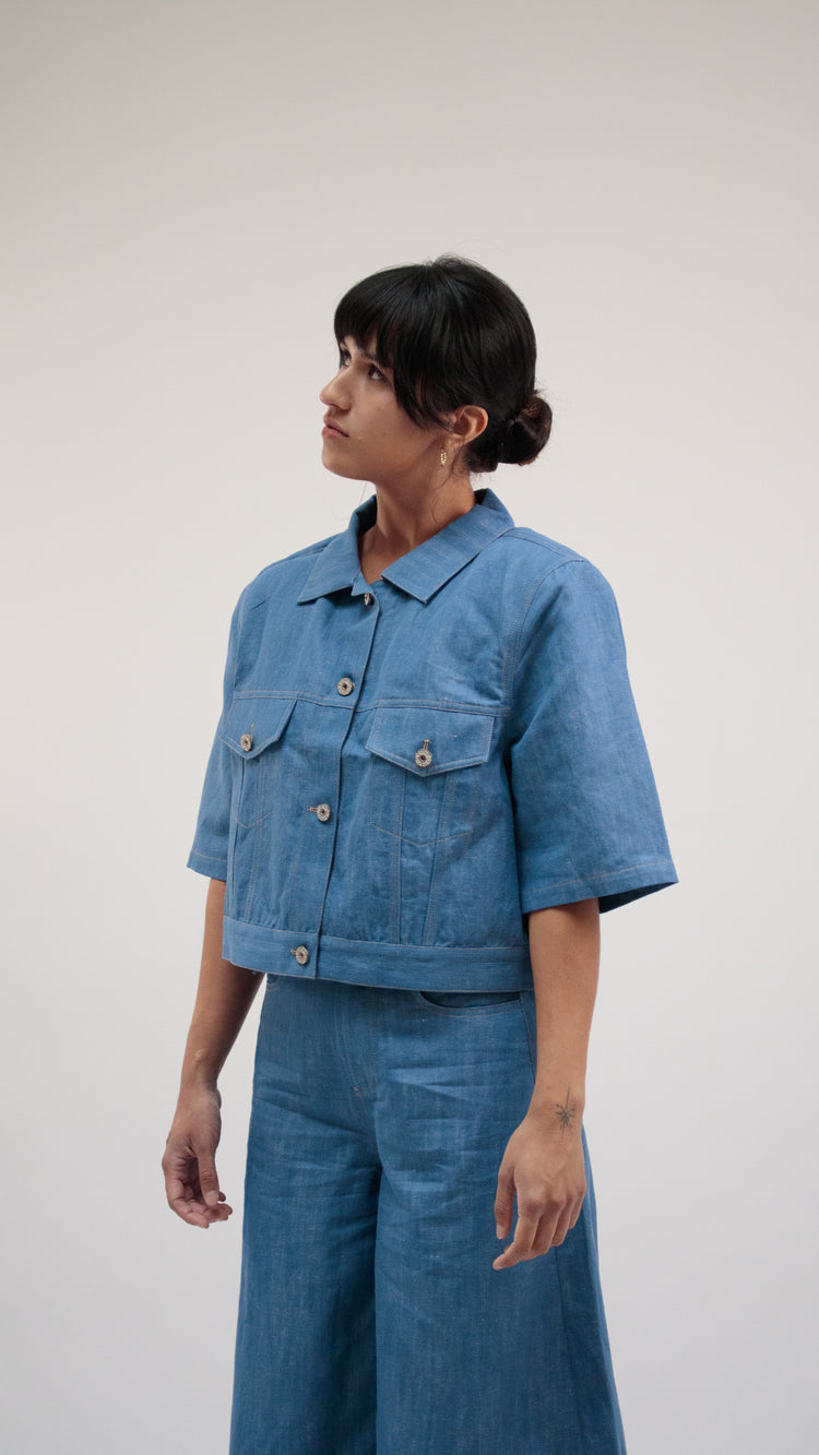 MIST | SS26 Denim Co-ord Top