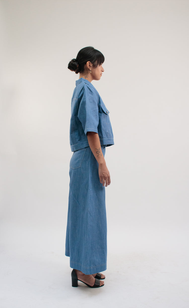 MIST | SS26 Denim Co-ord Top