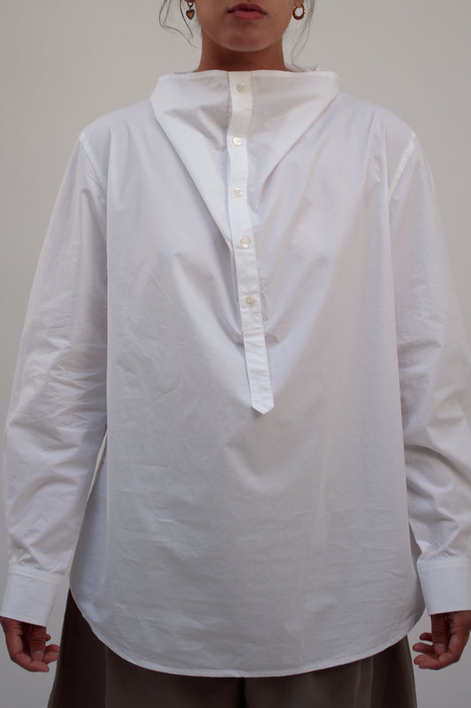 MIST｜SS26 Funnel Collar Shirt