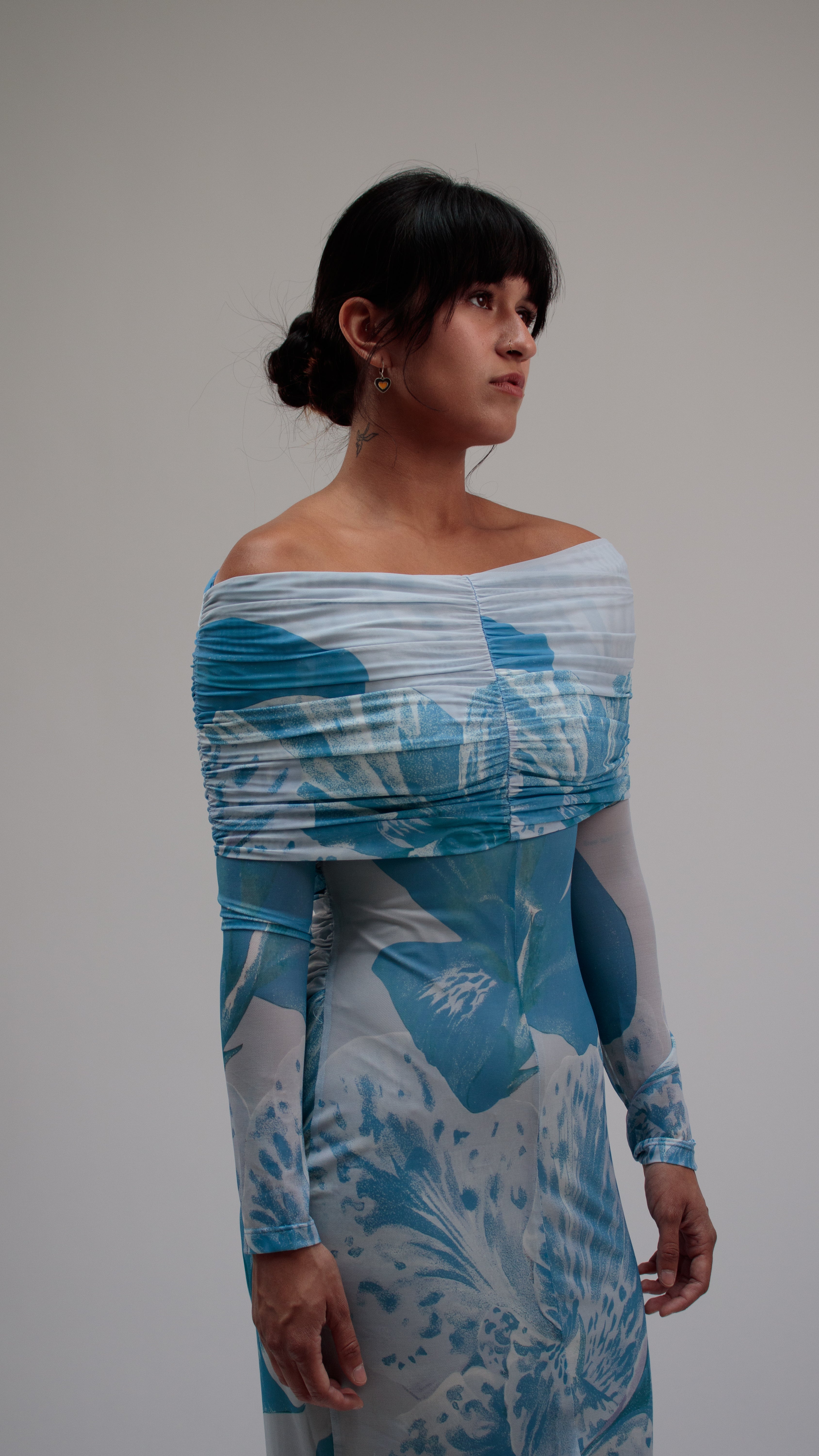 26 Years old ｜Blue flower Dress