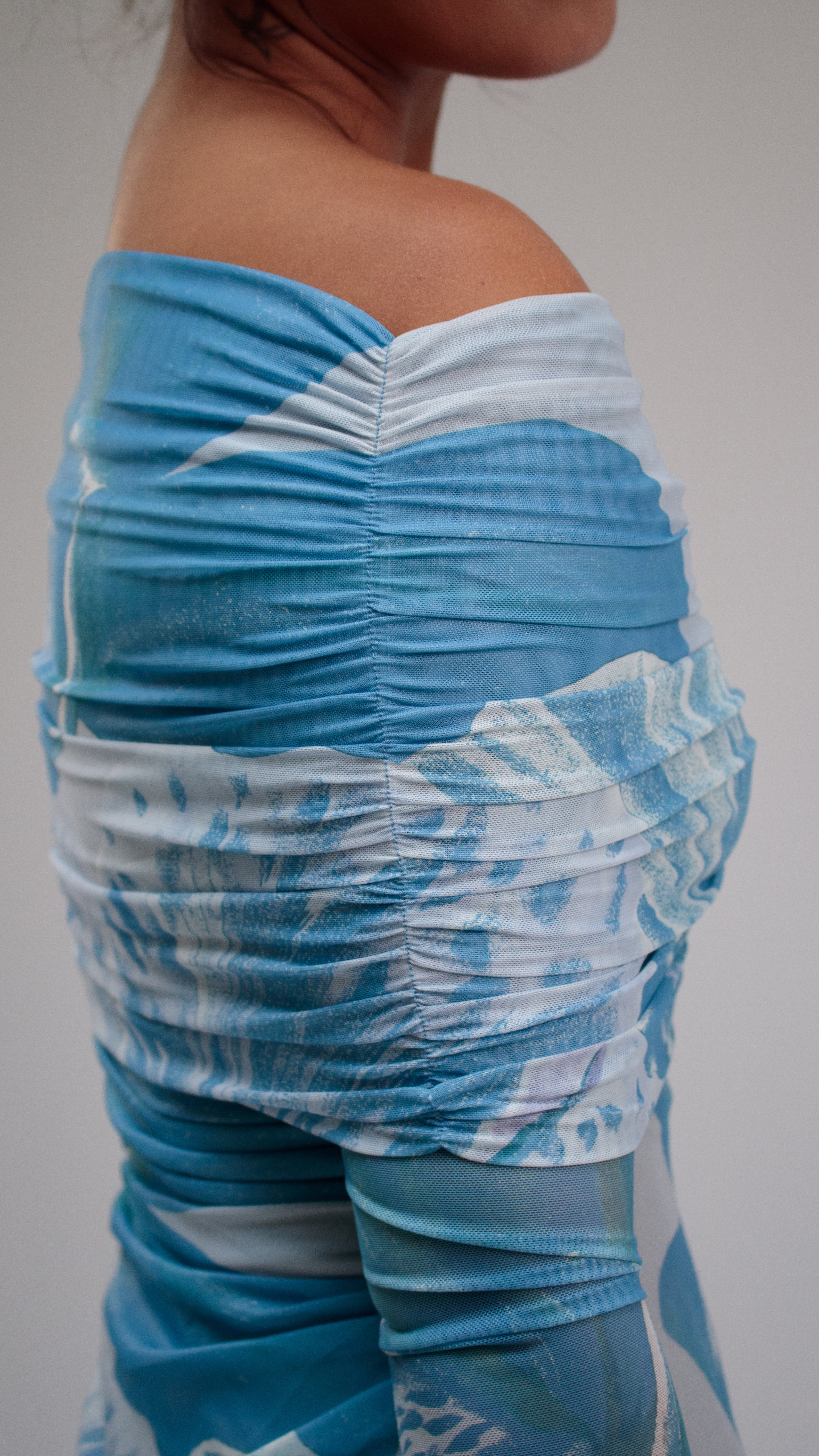 26 Years old ｜Blue flower Dress