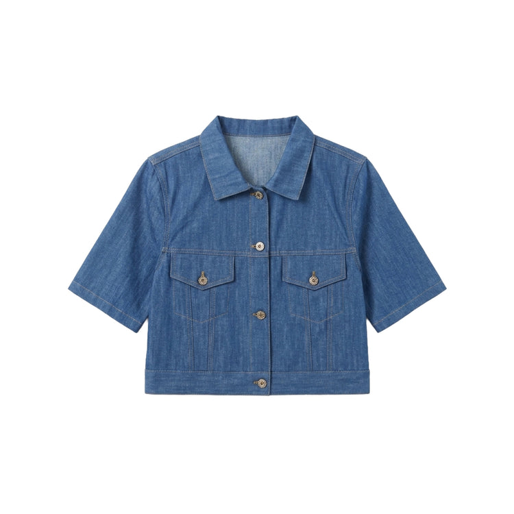 MIST | SS26 Denim Co-ord Top