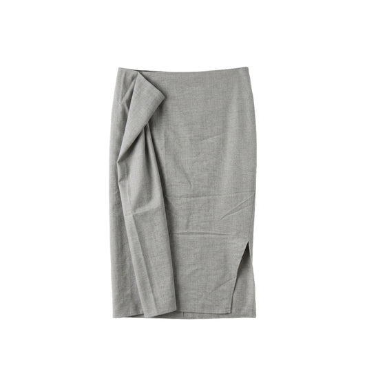 MIST | SS26 Gray Mid-Skirt