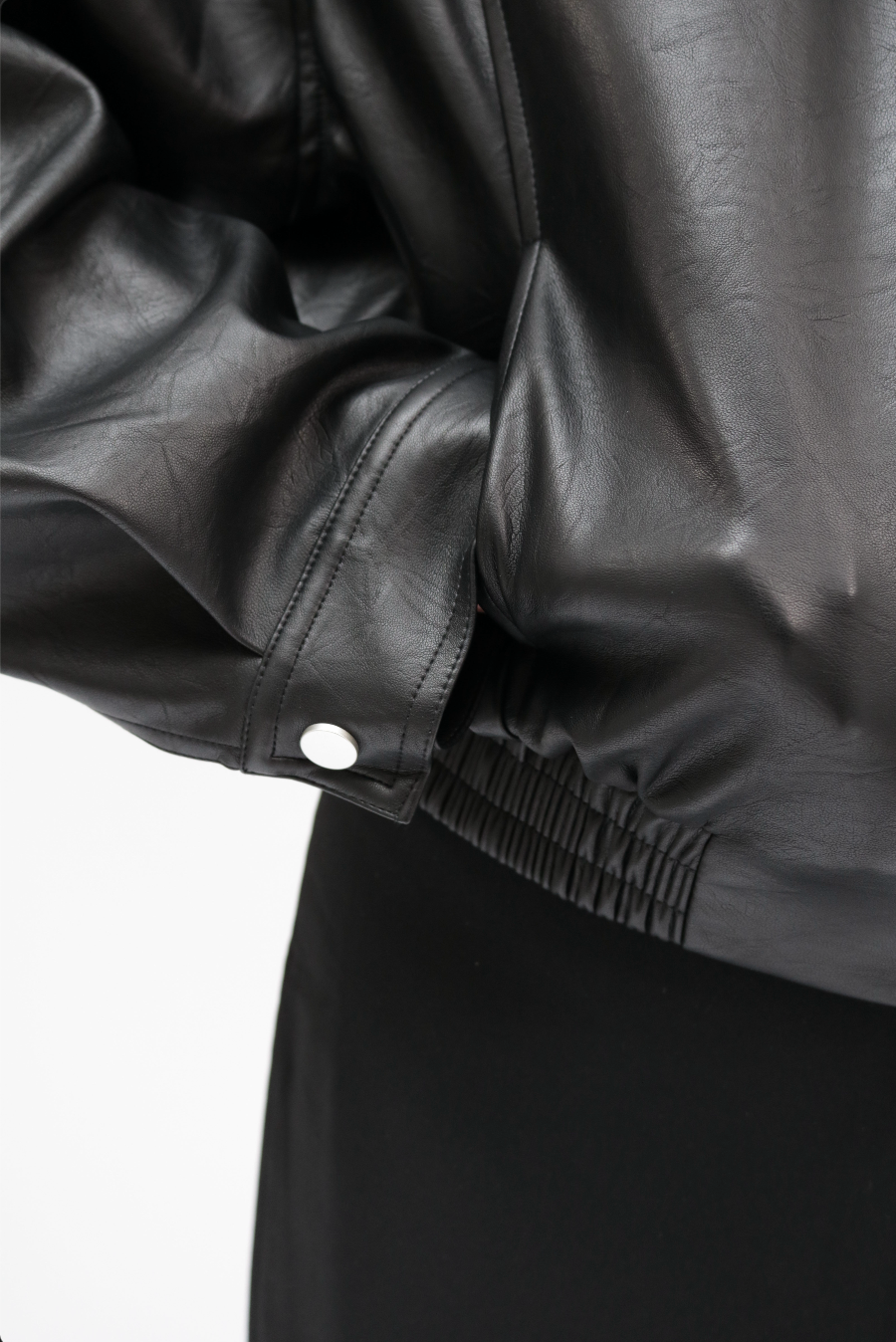 MIST | SS26 Classic Bomber Leather Jacket