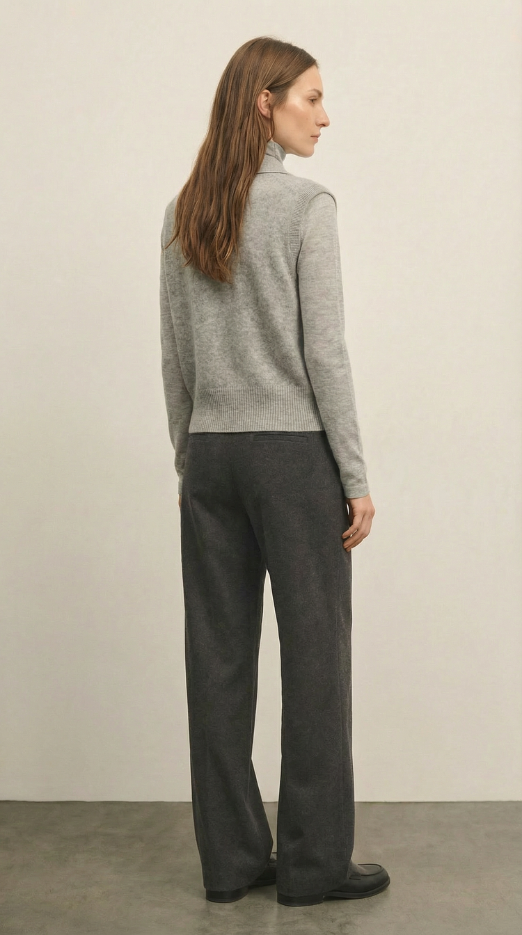 Sleeveless Knit Vest 3